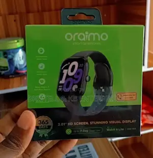 Oriamo Smart Watch 6 Lite With 2.01 Hd Screen