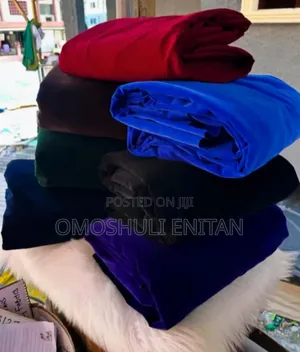 Original Suede Fabrics for Agbada and Danshiki Available