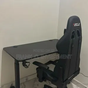 Electric Adjustable Desk With Office Chair