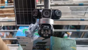 Latest Triple Lens 4g Solar CCTV Camera – Wireless Outdoor PTZ