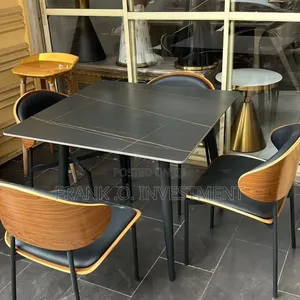 Square Dining Set of Table and 4 Chairs