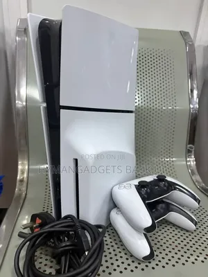 Direct Uk Used Ps 5 Slim 1tb Stand Version With 2 Pads and Game