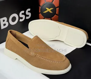 Suede Slip-on Boss Loafers