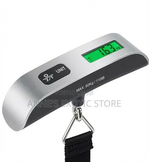 Portable Digital Luggage Scale 50kg Lcd Travel Weighing Scale