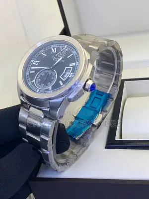 Cartier Quality Luxury Men Automatic Engine Wristwatch