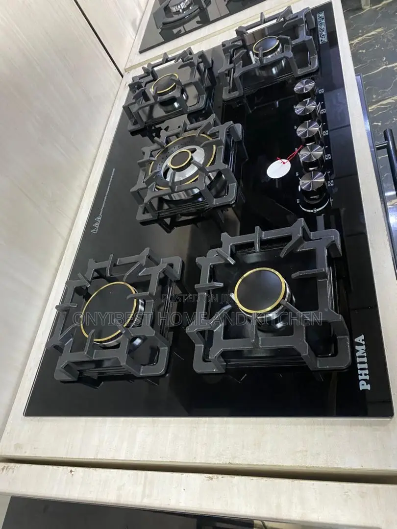 Phiima 5bunners Automatic Gas Cooker