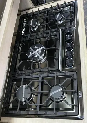 Stainless Steel 5 Bunners Phiima Automatic Gas Cooker