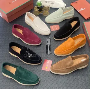 Loro Piana Quality Men Suede Shoe