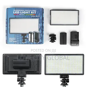 Led-416 Professional Photo Video Led Light Kit With Battery