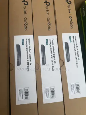 Tp Link 24 Ports Gigabits Managed Switch + 4 SFP