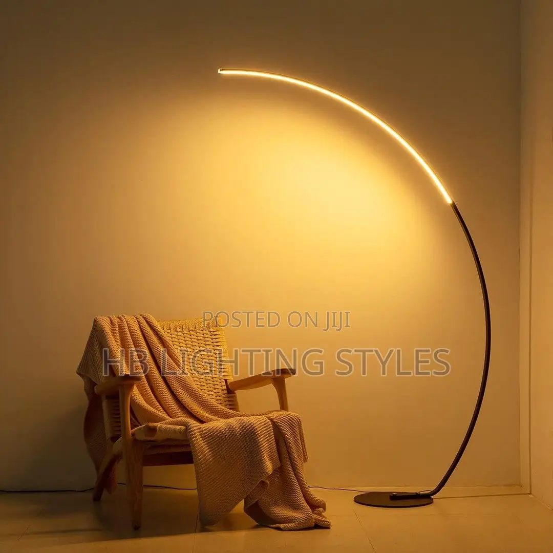 Nordic Modern Arc Shape Led Floor Lamp