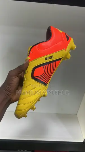 Nike Yellow Football Boots