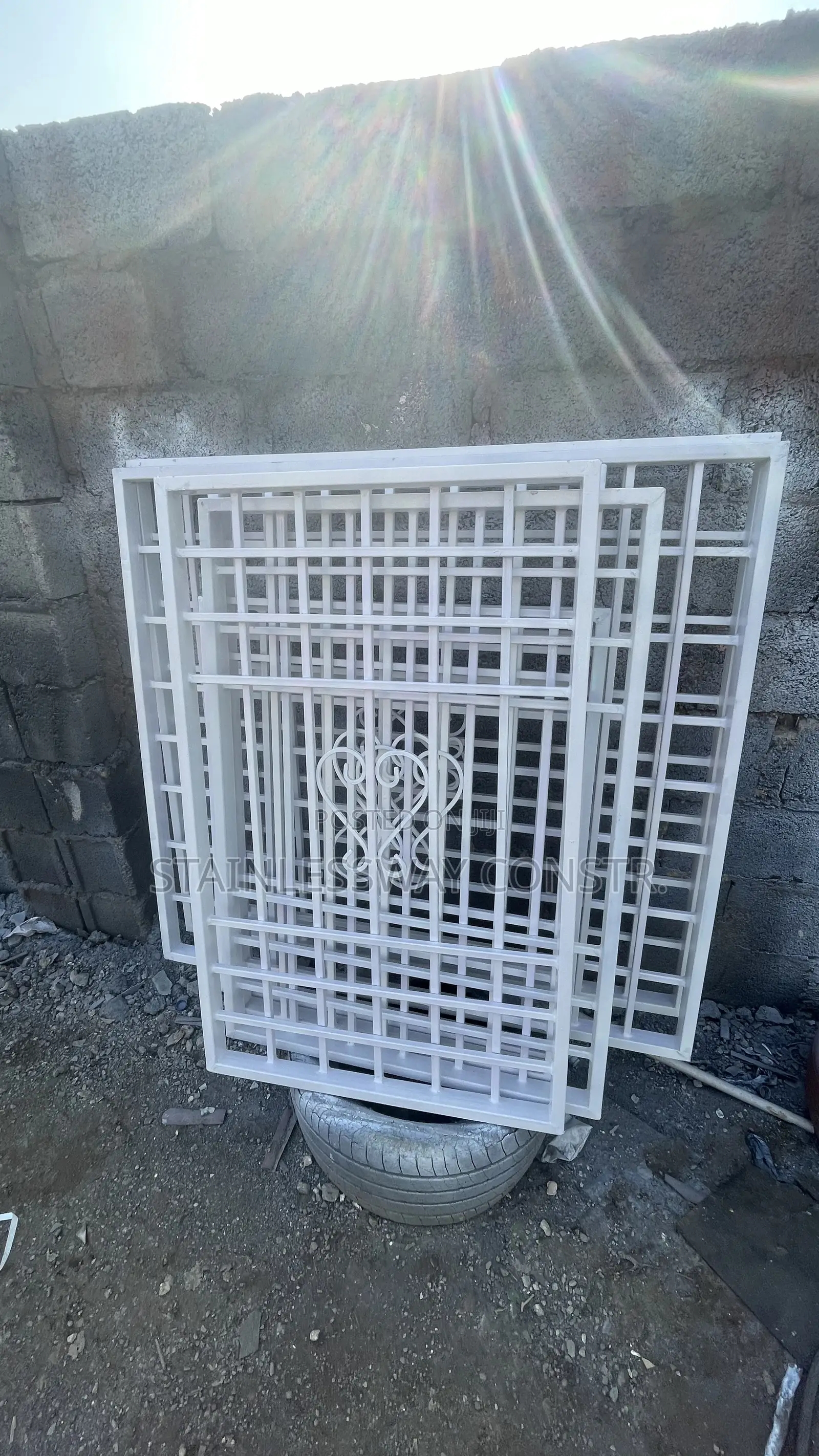 Sturdy White Window