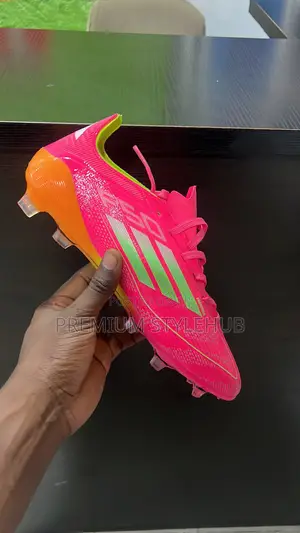 F:50 Pink Football Cleats