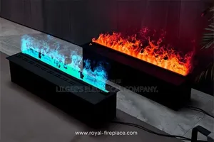 Luxury 3d Simulation Atomized Fireplace Lantern