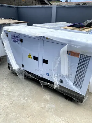 30kva Perkins Soundproof Diesel Generator – 100% Copper Coil