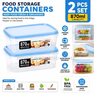 Microwaveable Food Containers 2set