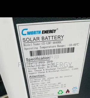 C Worth Energy Lithium Battery 20kwh (51.2v)