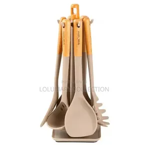 High Quality Silicone Cooking Spoon Set