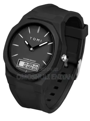 Tomi Analog-Digital Dual Display Quartz Watch