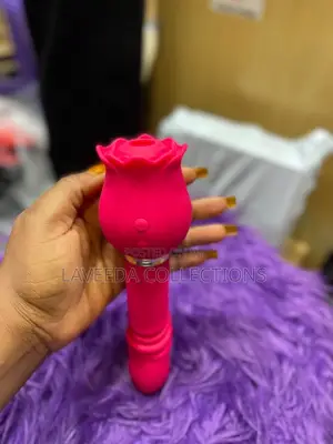 Generic Rose Clitoris Sucking Wand Vibrator