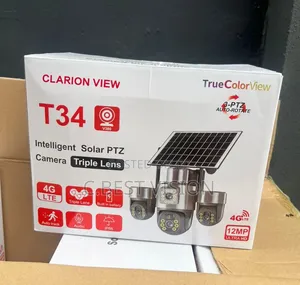 T34 V380 Intelligent Solar PTZ Camera