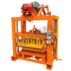 Block Moulding Machine With Pan Mixer