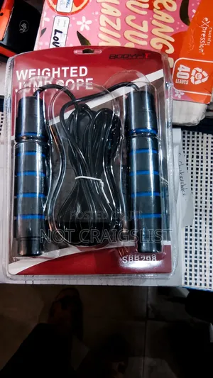 Heavy Duty S6r290 Weighted Jump Rope for Weightloss Fitness Training