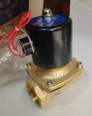 2" Industrial Brass Normally Closed Solenoid Valve. 220v, 10bar