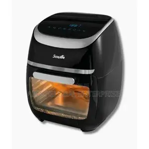 Scoville 11l Xl Digital Air Fryer Oven With Rotisserie