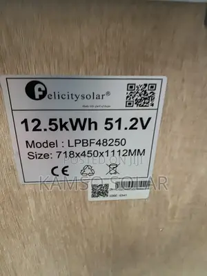 12.5kwh LPBF Felicity Lithium Battery