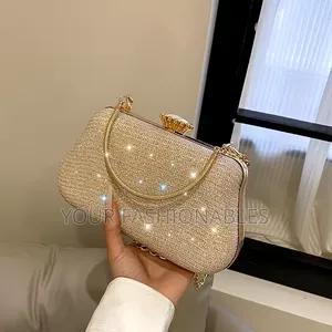 Lovely Gold Clutch Purse