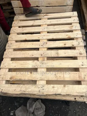 .Solid Wooden Pallet. (120cm X 100cm)