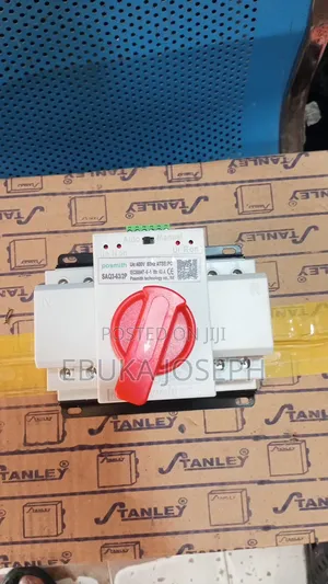 Automatic Changeover Single Phase Available in Any Size