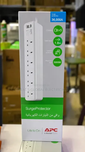 Apc Surge Protector Extension Socket (5-Way)