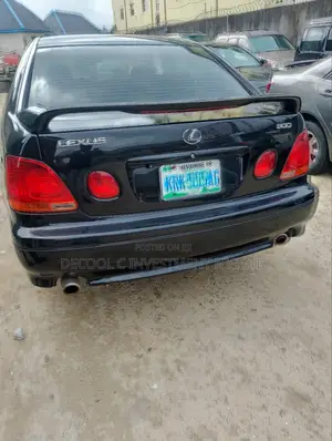 Lexus GS 300 Sedan 2004 Black
