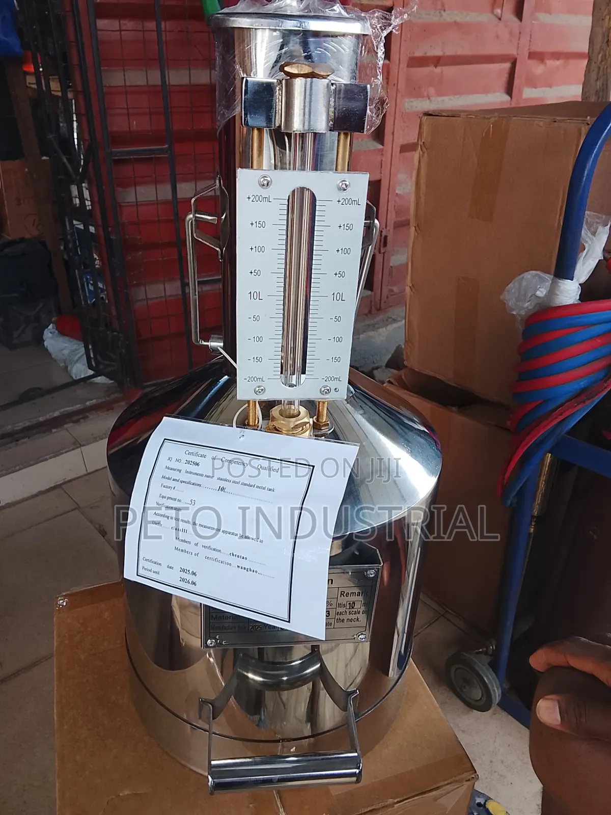 10 Litres Stainless Measuring Can