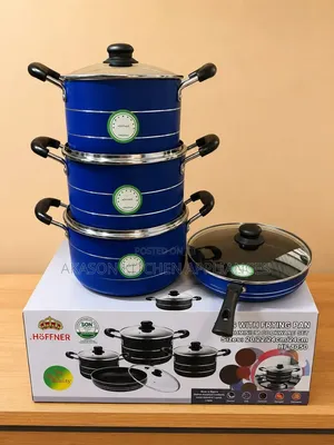 Hoffner 8050 Nonstick Set With Frypan/Cover