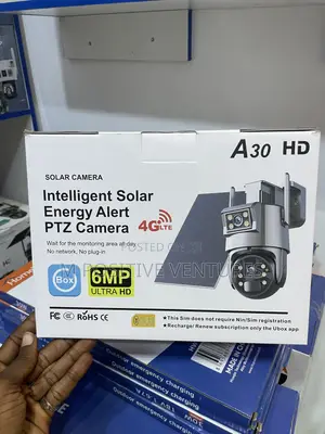 Ubox Solar Dual Lens Security Camera