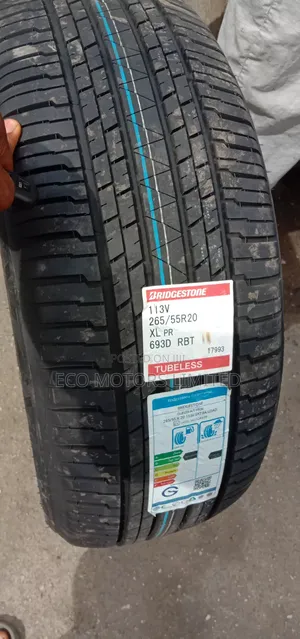 Original Bridgestone Tire 265/55r20 Size Made in Japan