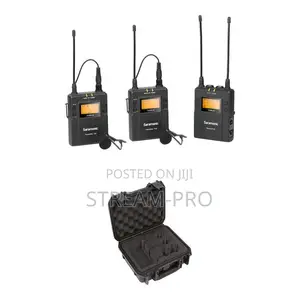 Saramonic Uwmic9 2-Person Wireless Omni Lavalier Mic System Case Kit