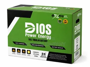 Dios Power Energy 240ah Tall Tubular Battery