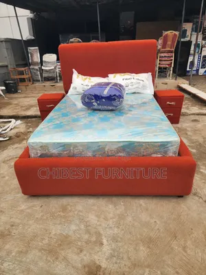 Brand New Queen Size Bed Frame With Two Side Drawers