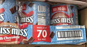 Swiss Miss Milk Chocolate Flavor Hot Cocoa Mix!