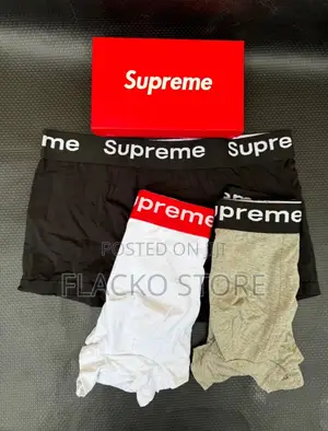 High Quality Supreme Men Boxers