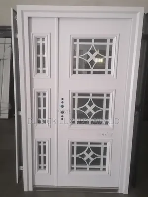 4ft by 7ft French Security Entrance Glass Door