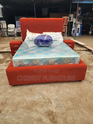 Brand New 4.5by6 Upholstery Padded Bed