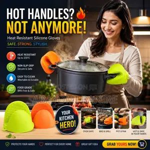 Silicon Heat Resistant Gloves