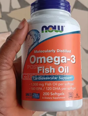 Now Foods Omega 3 Fish Oil, 200 Softgels