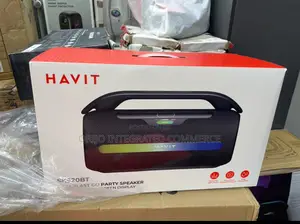 Sk920bt Bassblast Go Party Speaker High-Definiton Screen Display Havit